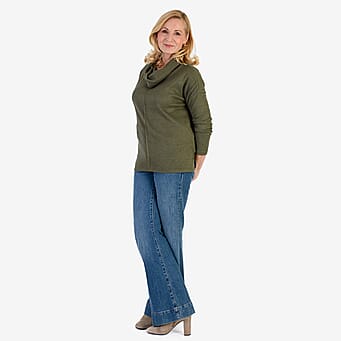 https://tjcuk.sirv.com/Products/81/2/8123045/Pure-Natural-Drop-Shoulder-Top-With-Cowl-Neck-Size-L-Khaki_8123045_1.jpg?w=342&h=342