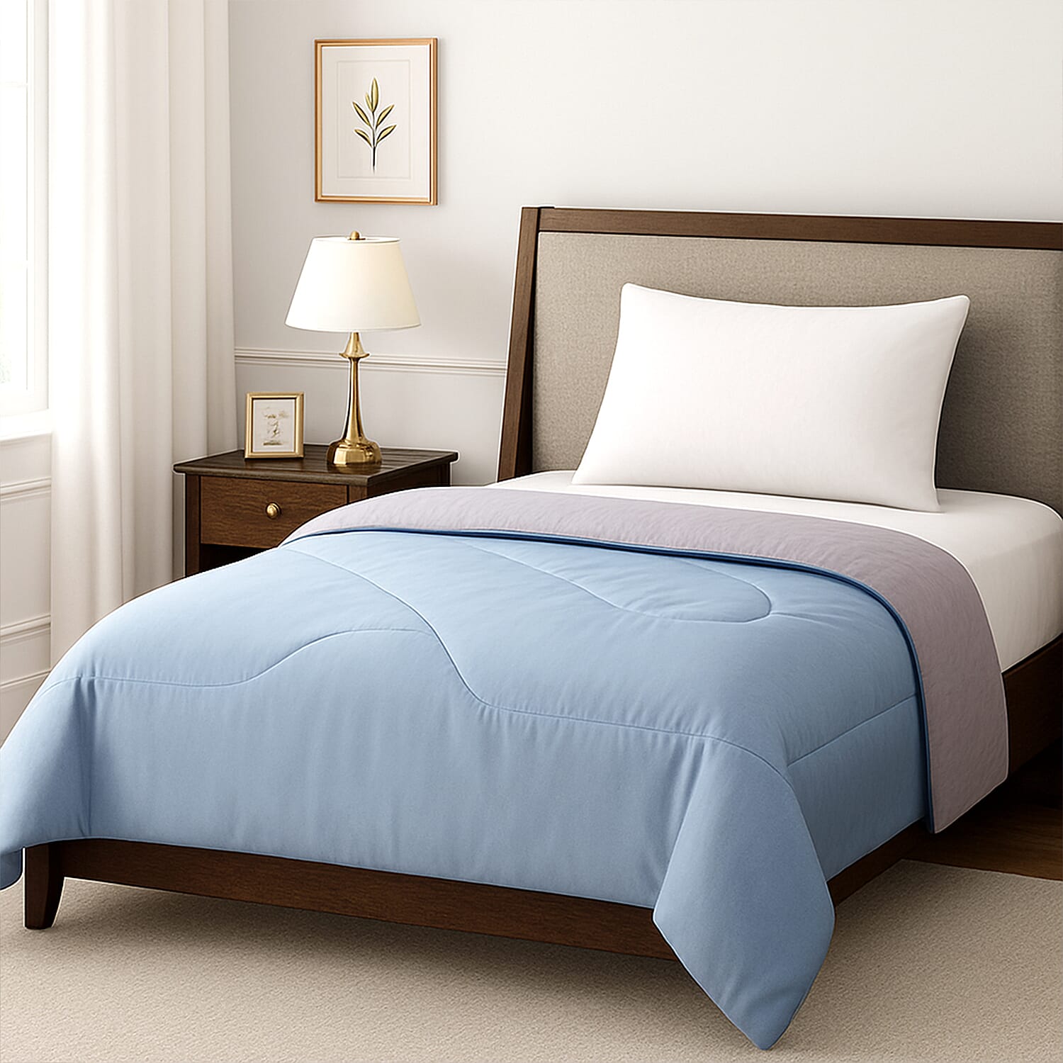 Silk Touch Ultra - Cooling Quilt - Quickly Absorbs Body Heat (Size 135x200cm)