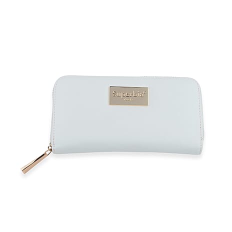 IW Leatherette Wallet - White