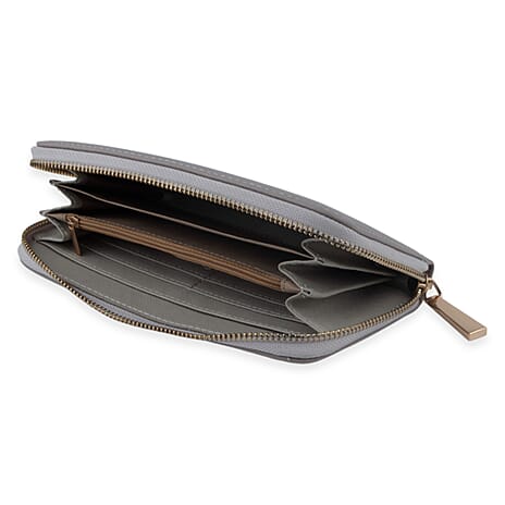 IW Leatherette Wallet - Grey