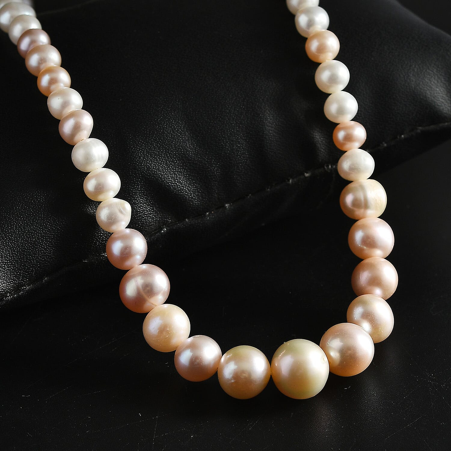 Tucson Close Out Deal- AAA Multi Colour Fresh Water Pearl Necklace (Size - 20-2 Ext) in 18K Vermeil Yellow Gold Plated Sterling Silver 180.00 Ct.