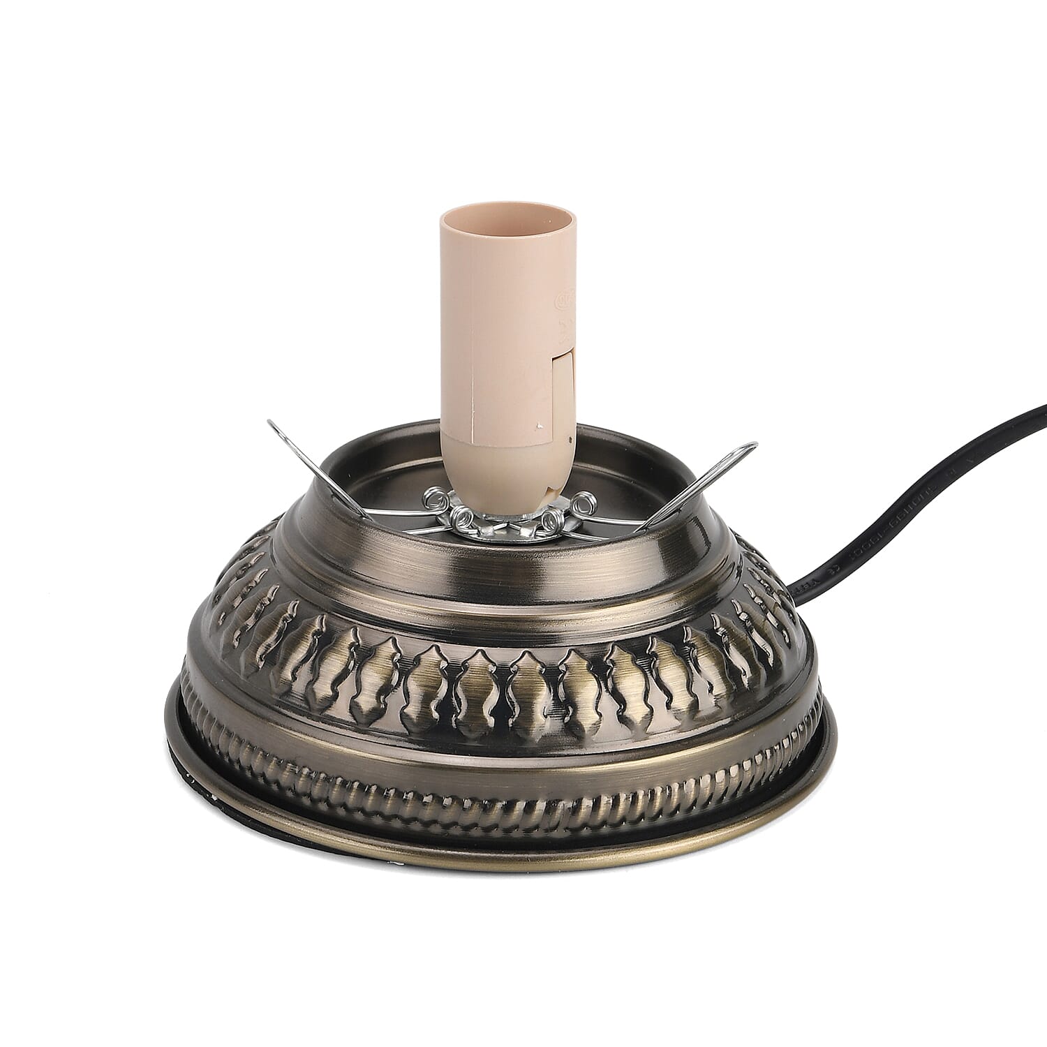 Handmade Moroccan Style Mosaic Table Lamp - White