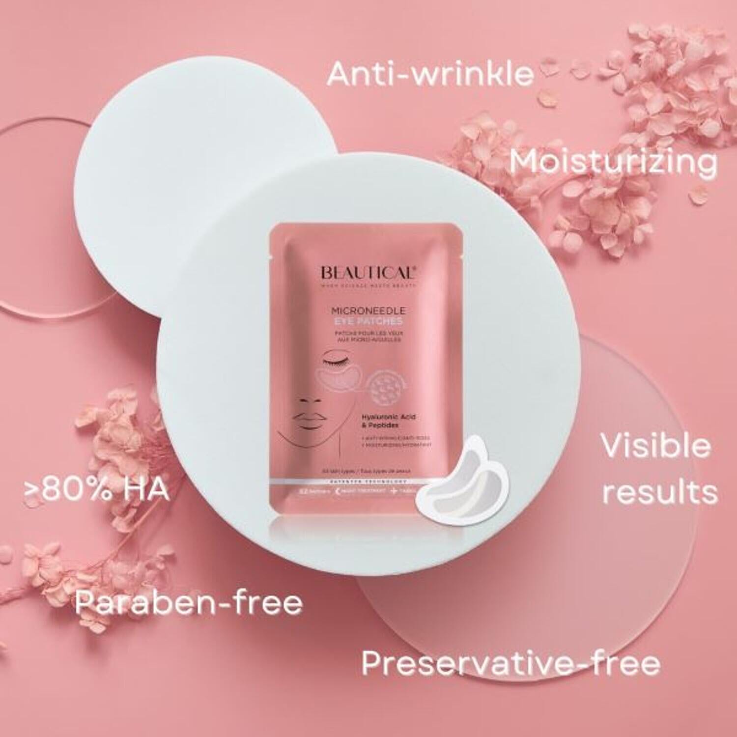 Beautical Microneedle Eye Patches