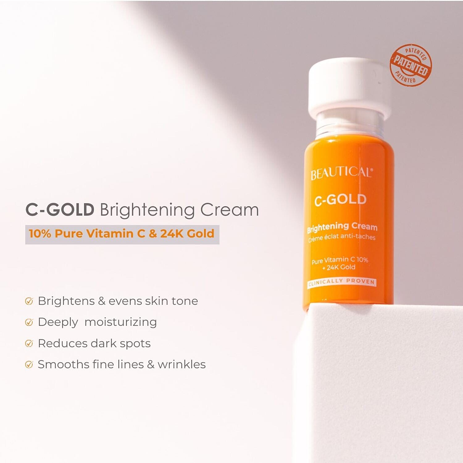 Beautical C-Gold Brightening Cream