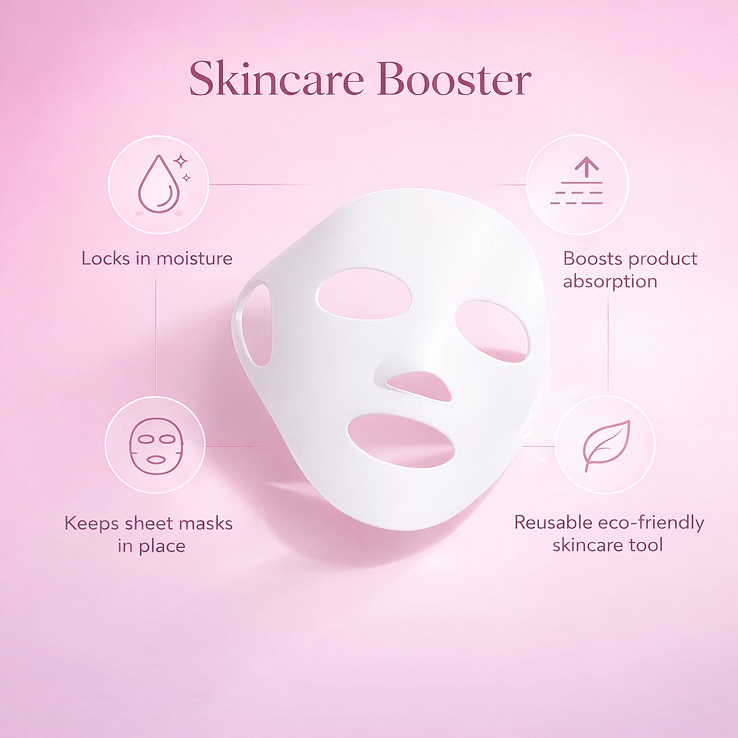 Beautical Reusable Silicone Mask