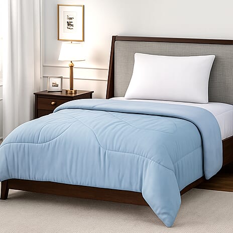 Customers Appreciation Deal  - Hush Haven Luxury Lightweight Patterned Winter Quilt - Blue