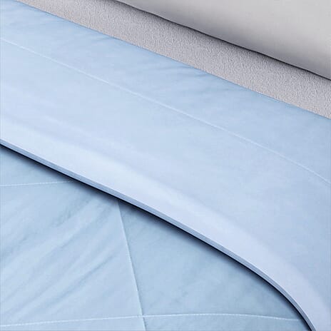 Customers Appreciation Deal  - Hush Haven Luxury Lightweight Patterned Winter Quilt - Blue