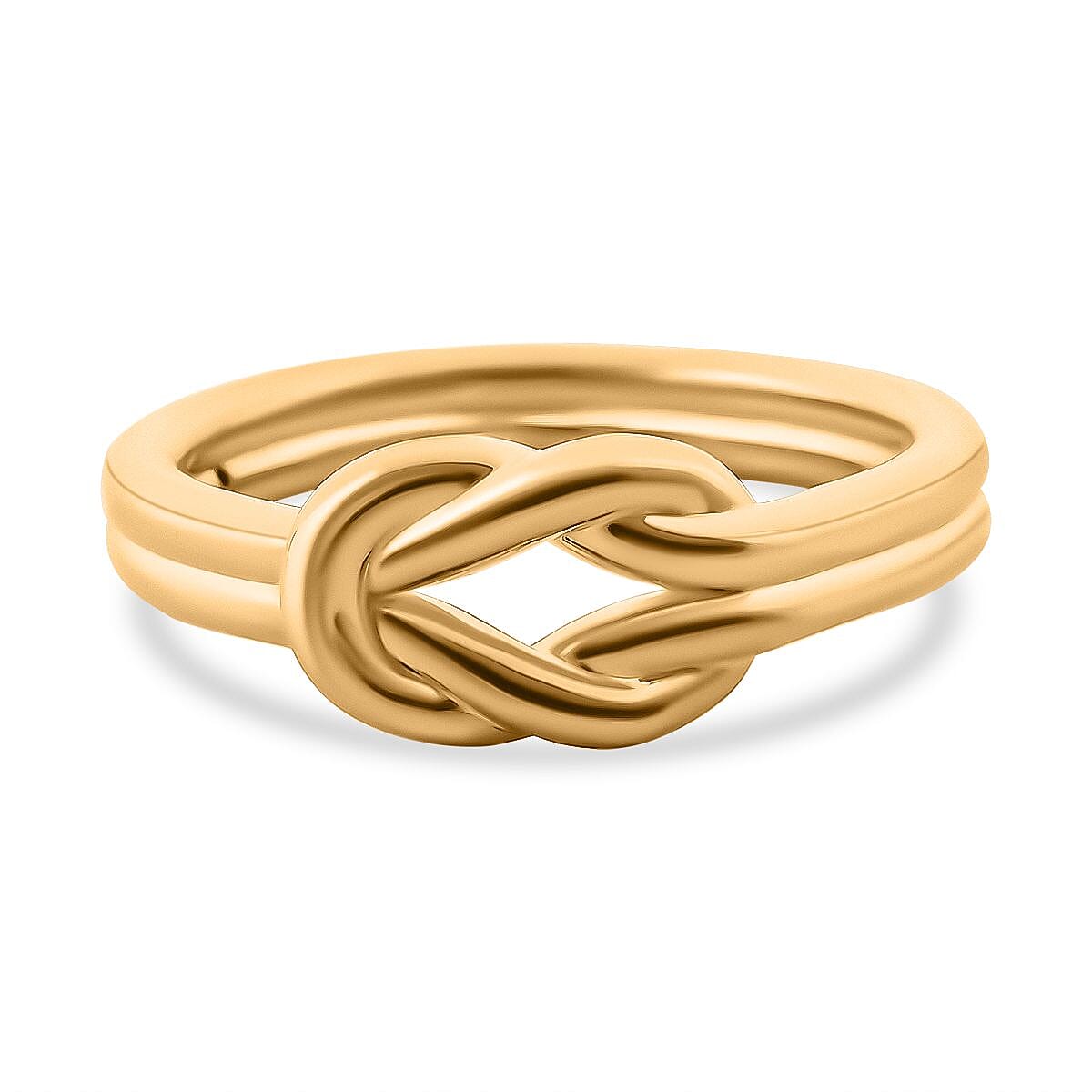 Designer Inspired - 24K Yellow Gold (99.99% Purity) Knot Ring