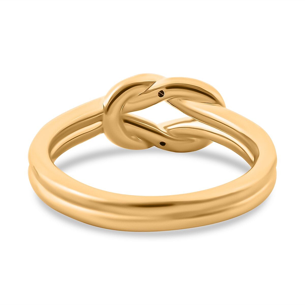 Designer Inspired - 24K Yellow Gold (99.99% Purity) Knot Ring