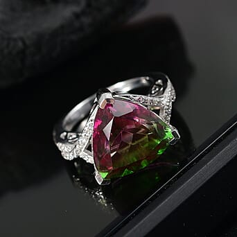 https://tjcuk.sirv.com/Products/81/2/8129051/Watermelon-Quartz-Triplet-White-Zircon-Ring-in-Rhodium-Overlay-Sterlin_8129051_1.jpg?w=342&h=342