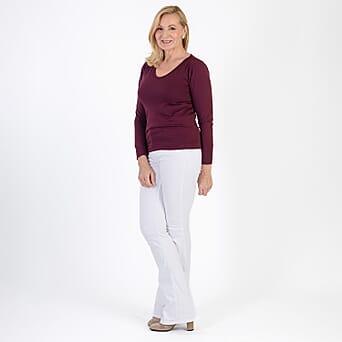 https://tjcuk.sirv.com/Products/81/2/8129113/Pure-Natural-V-Neck-Fleece-Lined-Top-Size-M-Burgundy_8129113_2.jpg?w=342&h=342