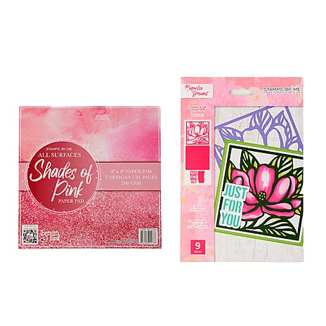 MAGNOLIA DREAMS DIE STENCIL AND PAPER DUO