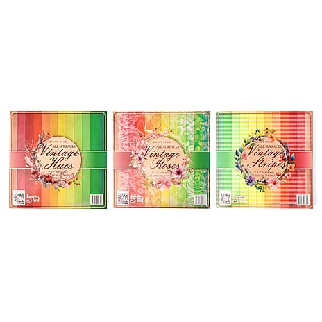 VINATAGE PAPER COLLECTION - TRIO