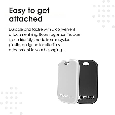 Smart Tag (Work with Apple Find My) Black