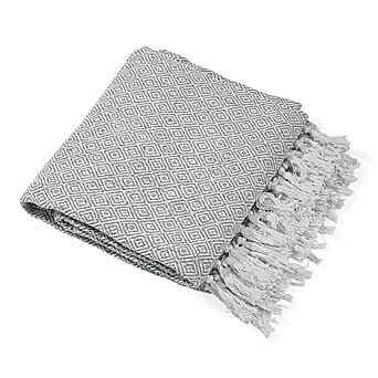 https://tjcuk.sirv.com/Products/81/2/8129587/Hush-Haven-Cotton-Chevron-Throw-Blanket-Size-150x1-cm-Grey-Grey_8129587_2.jpg?w=342&h=342