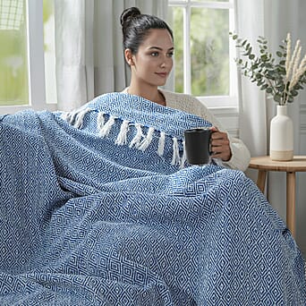 https://tjcuk.sirv.com/Products/81/2/8129590/Hush-Haven-Cotton-Chevron-Throw-Blanket-Size-150x1-cm-Light-Blue-Grey_8129590_1.jpg?w=342&h=342