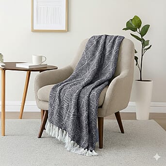 https://tjcuk.sirv.com/Products/81/2/8129614/Homesmart-Cotton-Chevron-Throw-Blanket-Size-150x1-cm-Navy-Grey_8129614.jpg?w=342&h=342