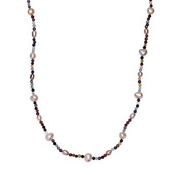 https://tjcuk.sirv.com/Products/81/2/8129692/Multi-Color-Fresh-Water-Pearl-Multi-Gemstones-Necklace-Size-24-in-Rhod_8129692.jpg?w=342&h=342