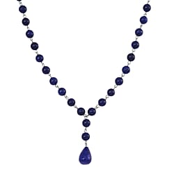 Tigers Eye Necklace (Size 18-2 Ext) in Silver Tone 140.00 Ct.