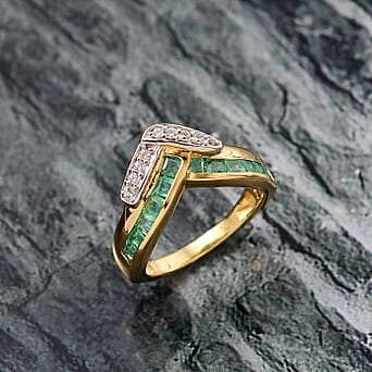 https://tjcuk.sirv.com/Products/81/3/8130169/Emerald-White-Zircon-Fancy-Ring-in-18K-YG-VermeilSterling-Silver-1-101_8130169_1.jpg?w=342&h=342