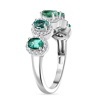 https://tjcuk.sirv.com/Products/81/3/8130179/Emerald-White-Zircon-Main-Stone-With-Side-Stone-Ring-in-Rhodium-Overla_8130179_3.jpg?w=342&h=342
