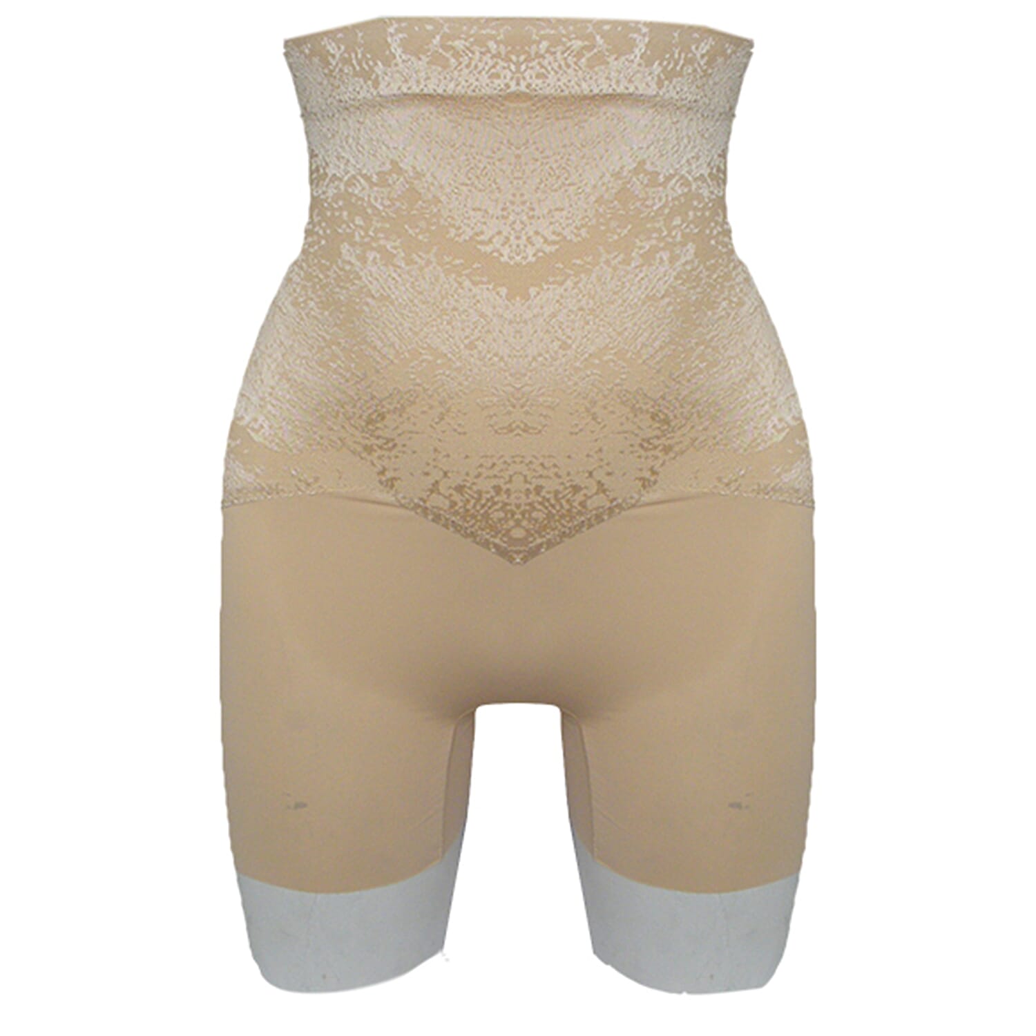 Laser Cut Leg Boxer with Pare Lace Covered
