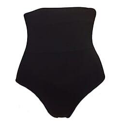Smooth Comfort High-Waist Briefs with Silicone Grip