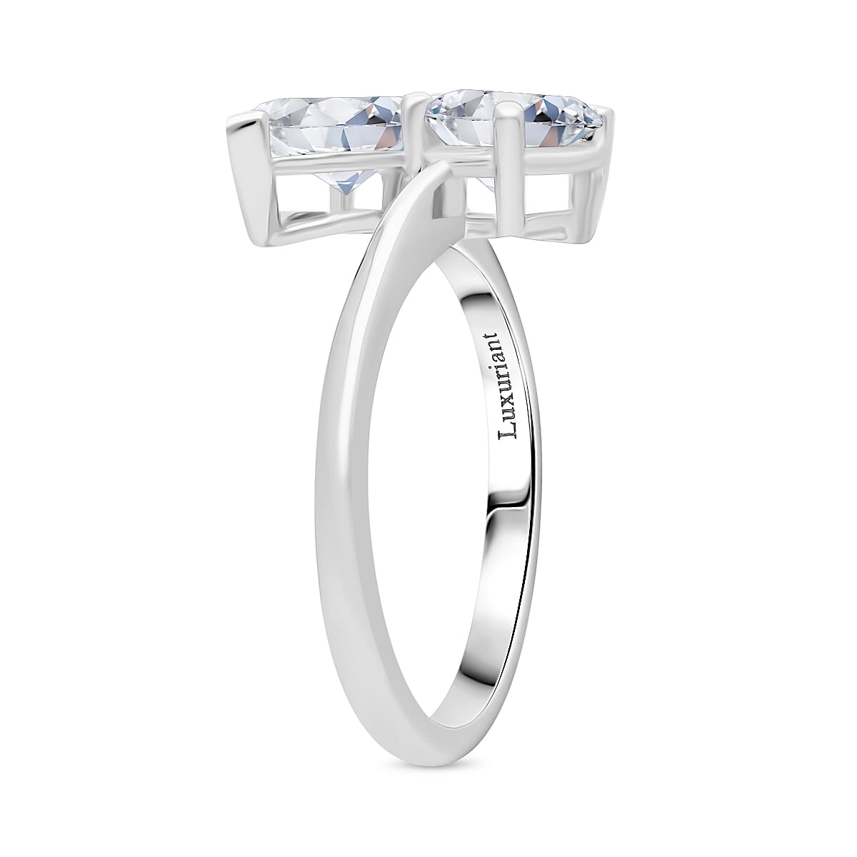 THE TOI ET MOI Luxuriant 950 Platinum IGI Certified (VS-E/F) Lab Grown Diamond Ring