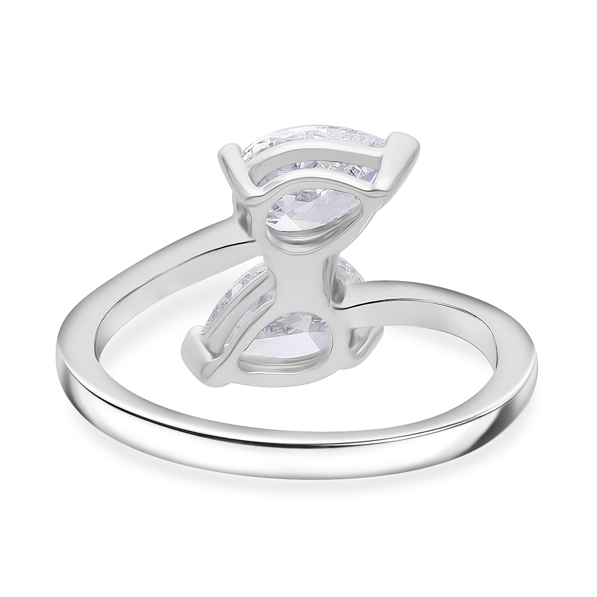 THE TOI ET MOI Luxuriant 950 Platinum IGI Certified (VS-E/F) Lab Grown Diamond Ring