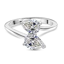 THE TOI ET MOI LUXURIANT 2 Ct. Lab Grown Diamond Ring in 950 Platinum, IGI Certified