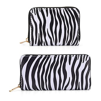 https://tjcuk.sirv.com/Products/81/3/8131614/Set-of-2-Zebra-Print-Zip-Around-Wallet-Clutch-Black-White_8131614.jpg?w=342&h=342