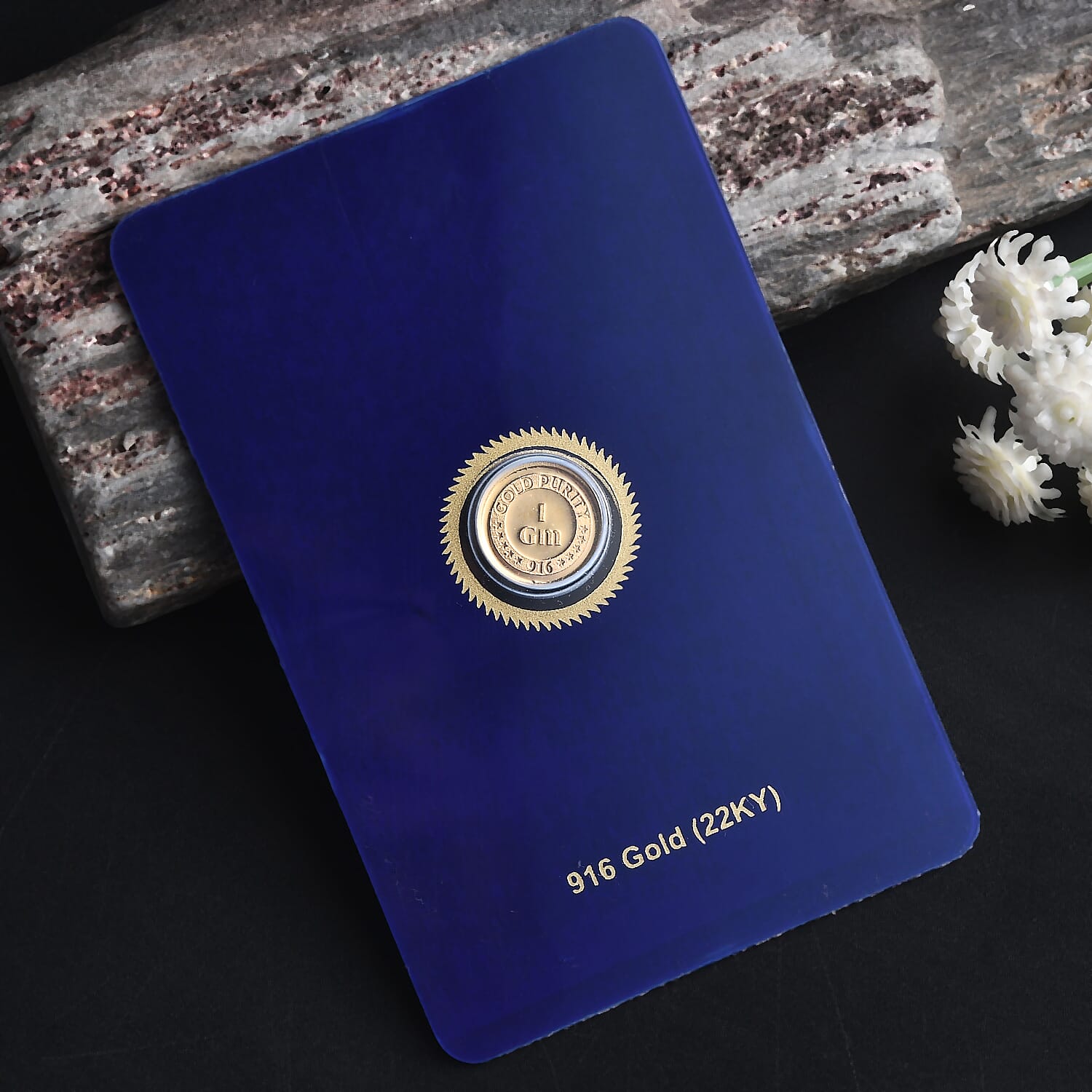 Close Out Deal- 22K Yellow Gold Tree Of Life Gold Bar 1.00 Gms.(91.6% Purity) Close Out Deal- 22K Yellow Gold Tree Of Life Gold Bar 1.00 Gms.(91.6% Purity)