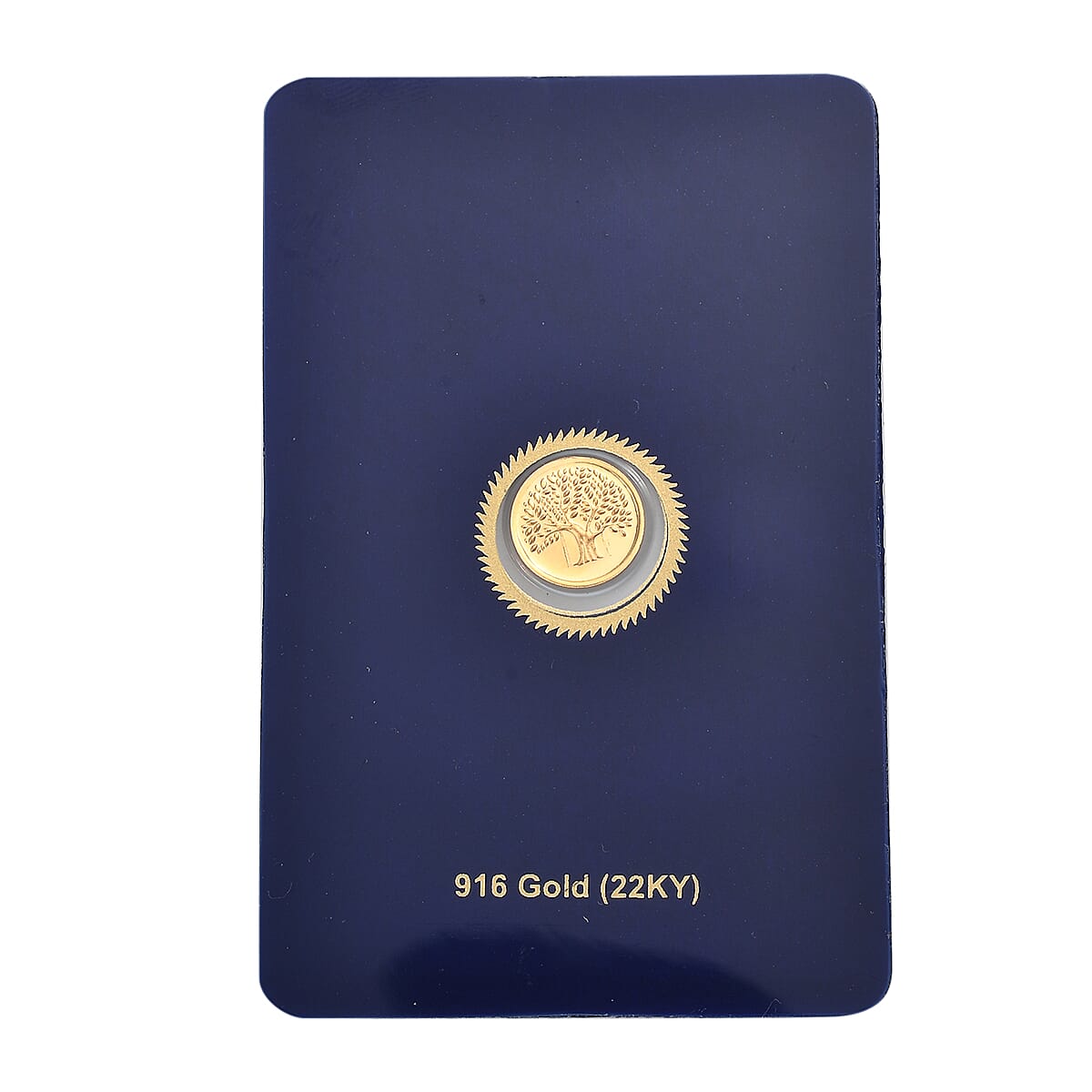Close Out Deal- 22K Yellow Gold Tree Of Life Gold Bar 1.00 Gms.(91.6% Purity) Close Out Deal- 22K Yellow Gold Tree Of Life Gold Bar 1.00 Gms.(91.6% Purity)