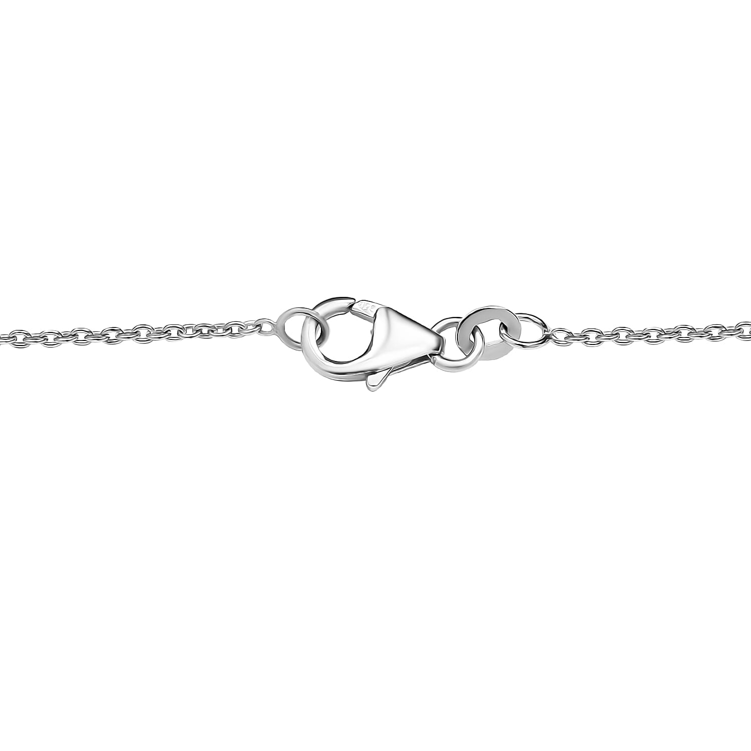 Fresh Water Pearl Pendant with Chain (Size - 20) in Rhodium Overlay Sterling Silver Fresh Water Pearl Pendant with Chain (Size - 20) in Rhodium Overlay Sterling Silver