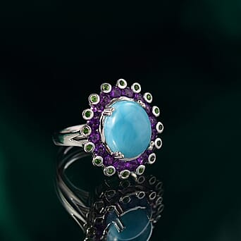 https://tjcuk.sirv.com/Products/81/3/8132039/Larimar-Natural-Chrome-Diopside-African-Amethyst-Solitaire-Ring-in-Rho_8132039_1.jpg?w=342&h=342