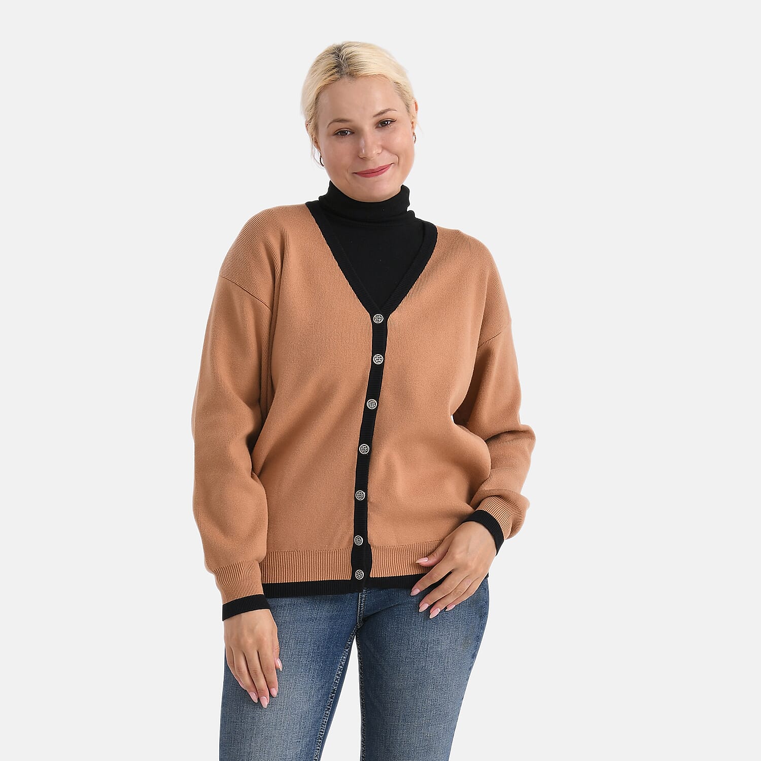 & Maisi Patterned Cardigan 