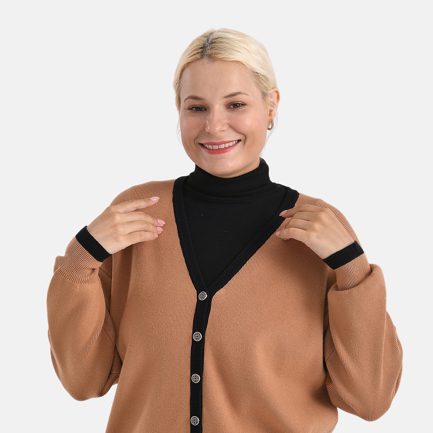 & Maisi Patterned Cardigan 