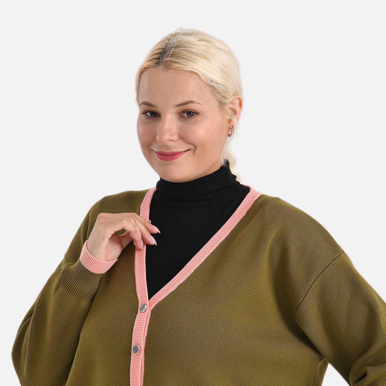 & Maisi Patterned Cardigan 