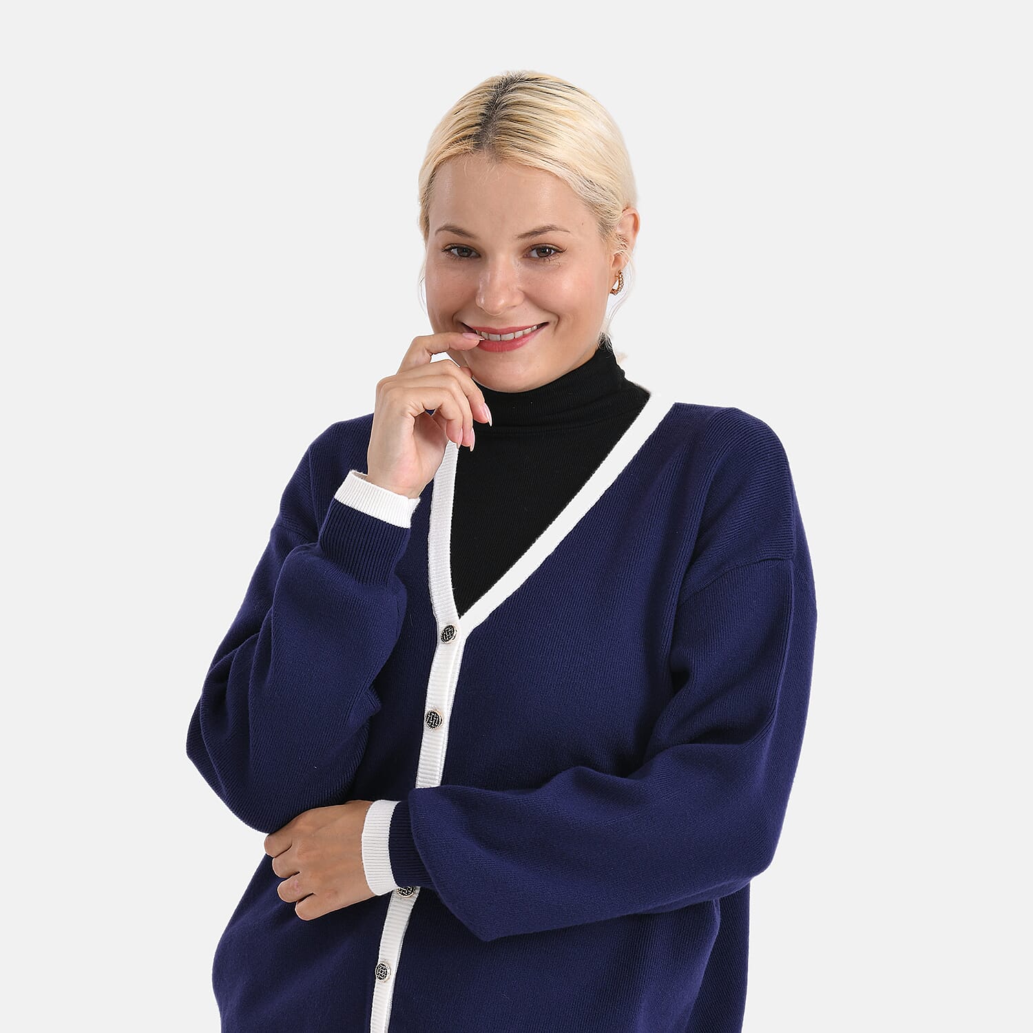 & Maisi Patterned Cardigan 