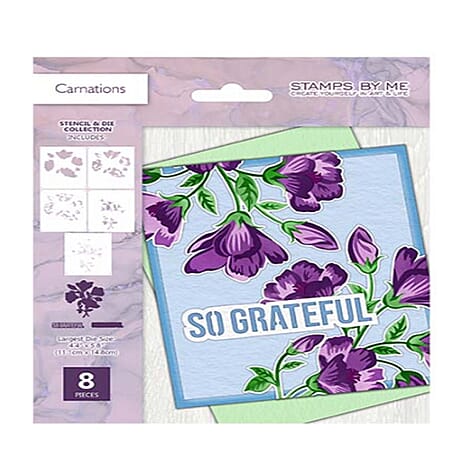 CARNATIONS - STENCIL AND DIE COLLECTION
