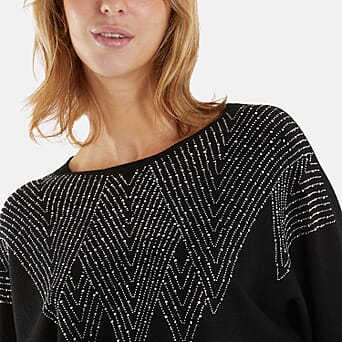 https://tjcuk.sirv.com/Products/81/3/8132454/QED-Knitted-Jumper-Size-One-Size-Black_8132454_1.jpg?w=342&h=342