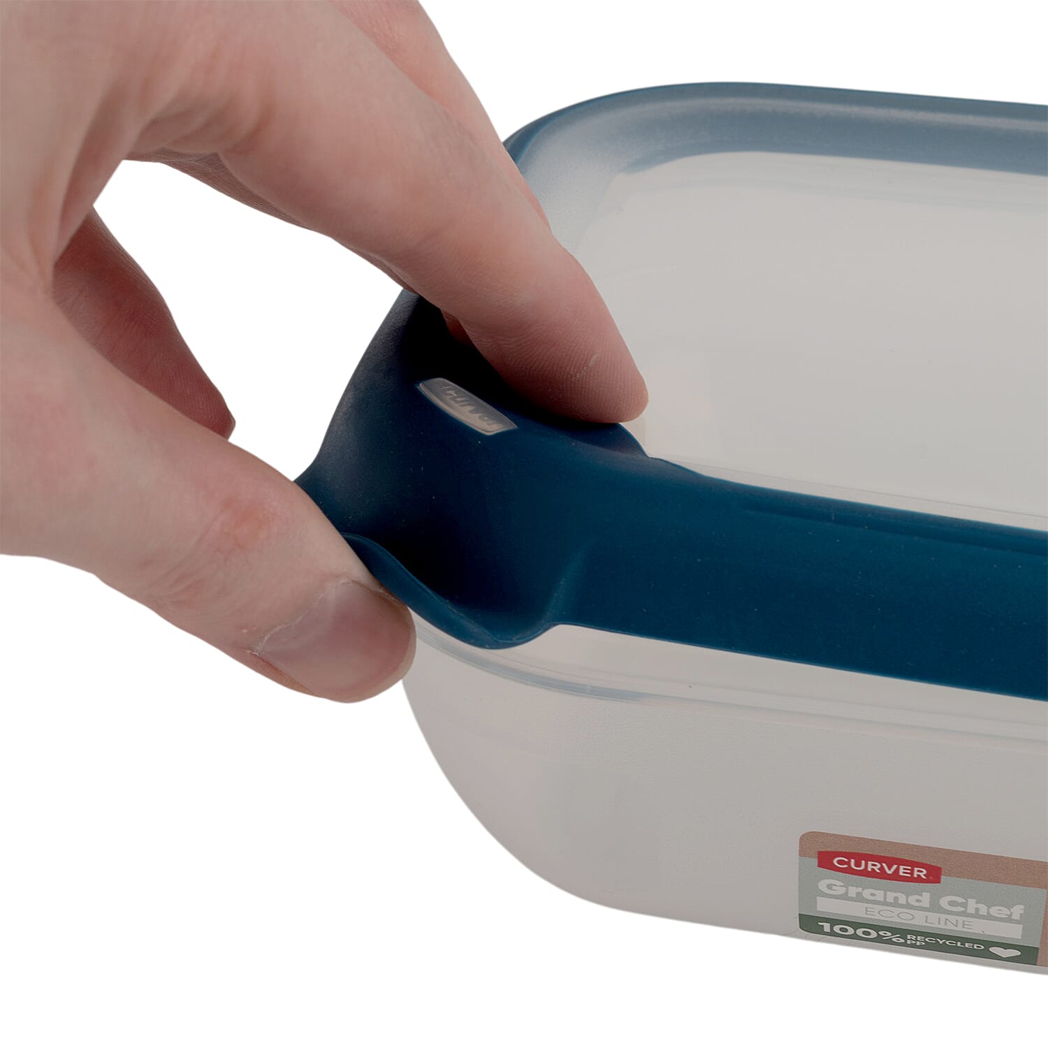 Curver Grand Chef 1.2L Rectangular Food Container - Clear