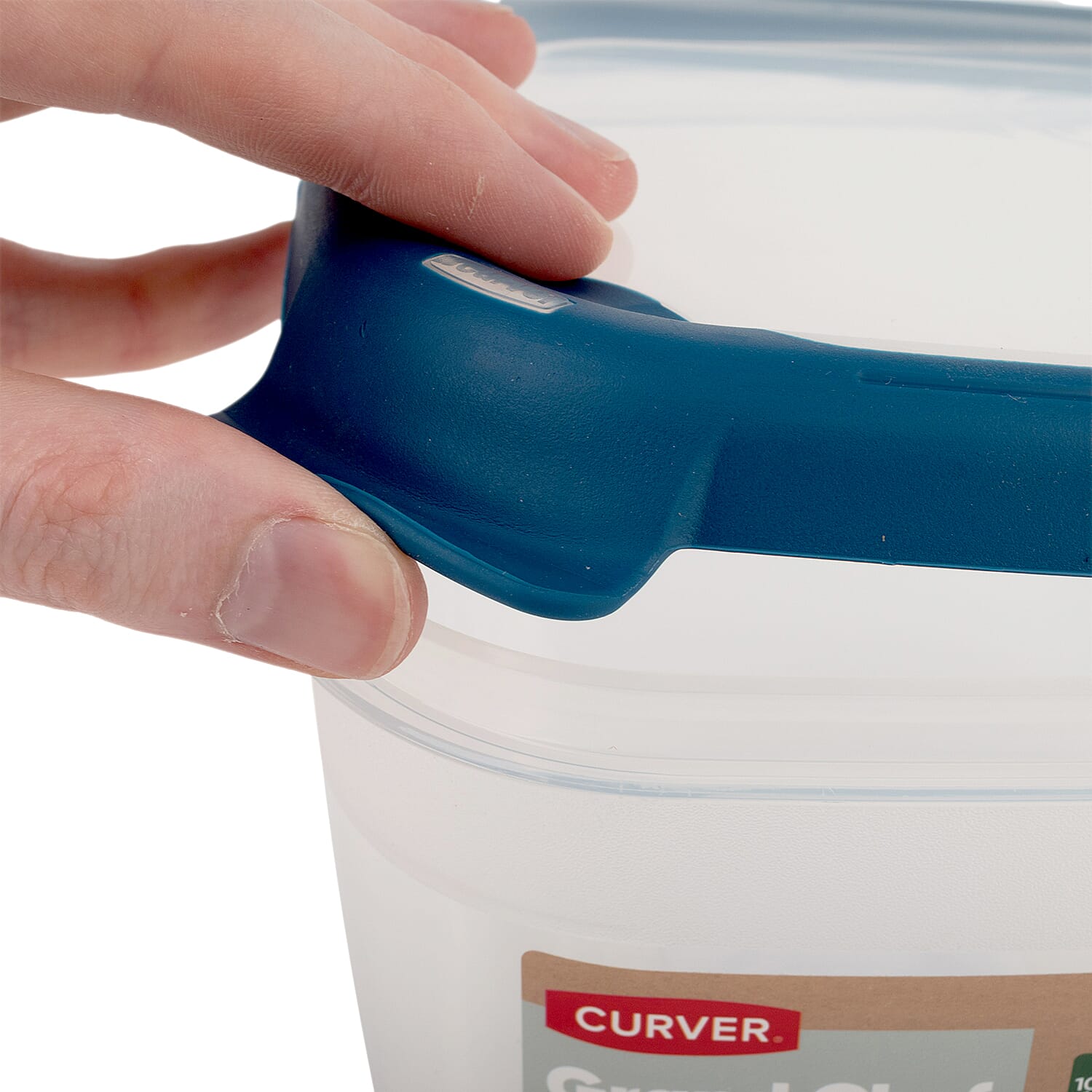 Curver Grand Chef 1.5L Square Food Container (One Size) - Clear