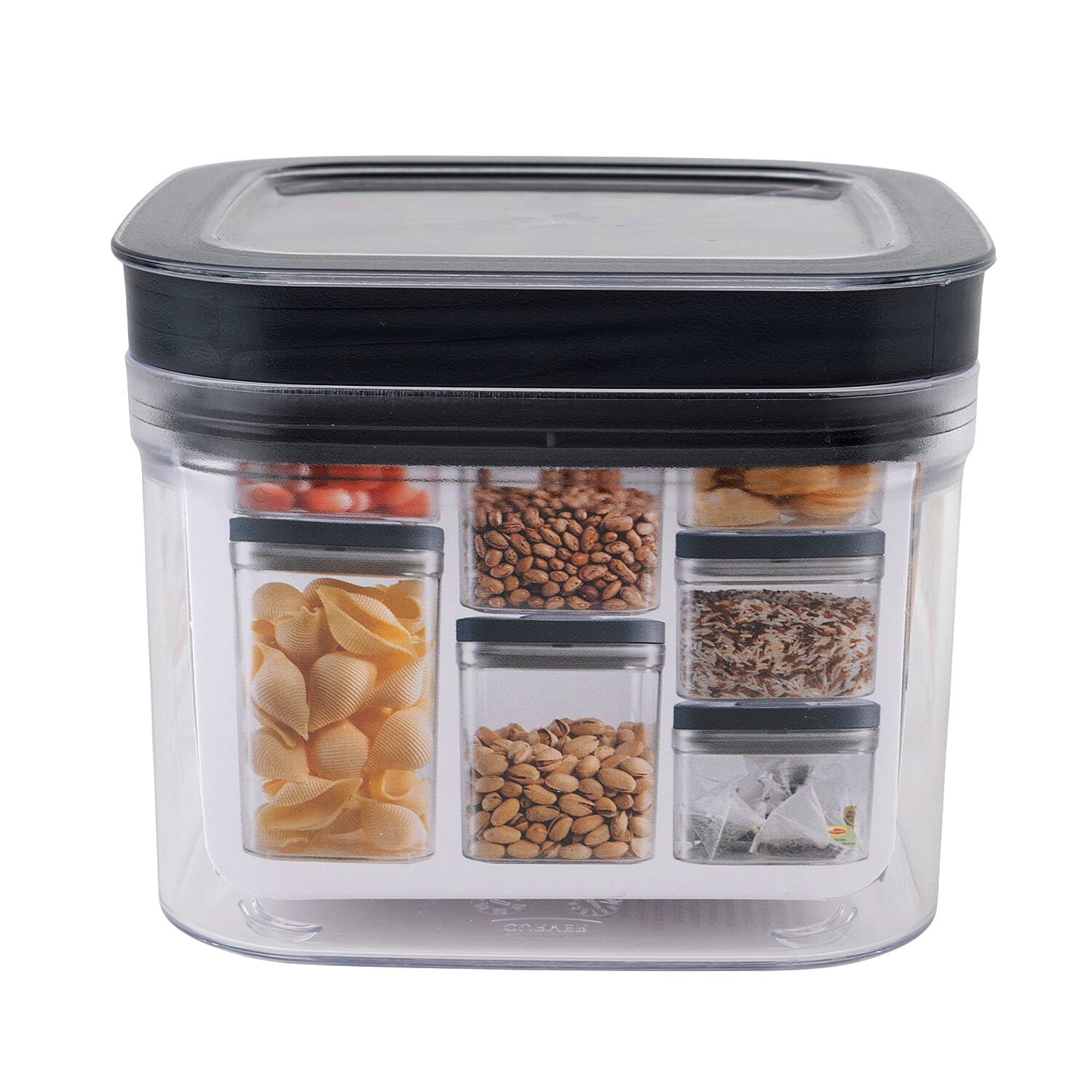 Curver Dry Cube 0.8L Storage Container (One Size) - Clear