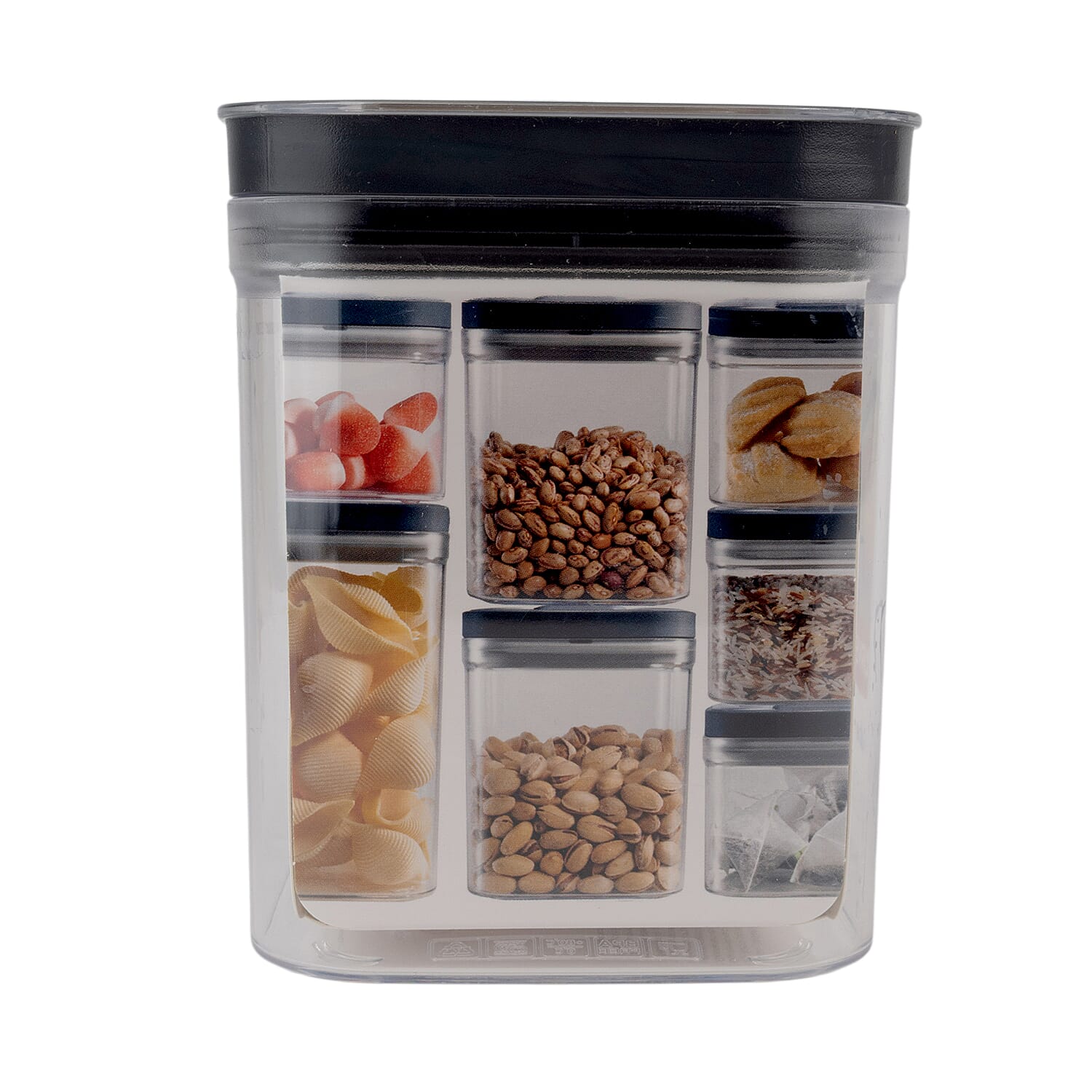 Curver Dry Cube 1.3L Storage Container (One Size) - Clear