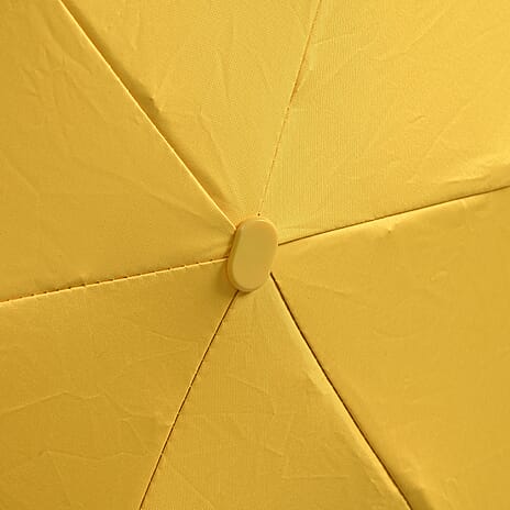 UV Protect Umbrella with Storage Bag - Yellow