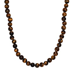 Green Onyx Necklace (Size - 20) with Lobster Clasp 230.00 Ct.