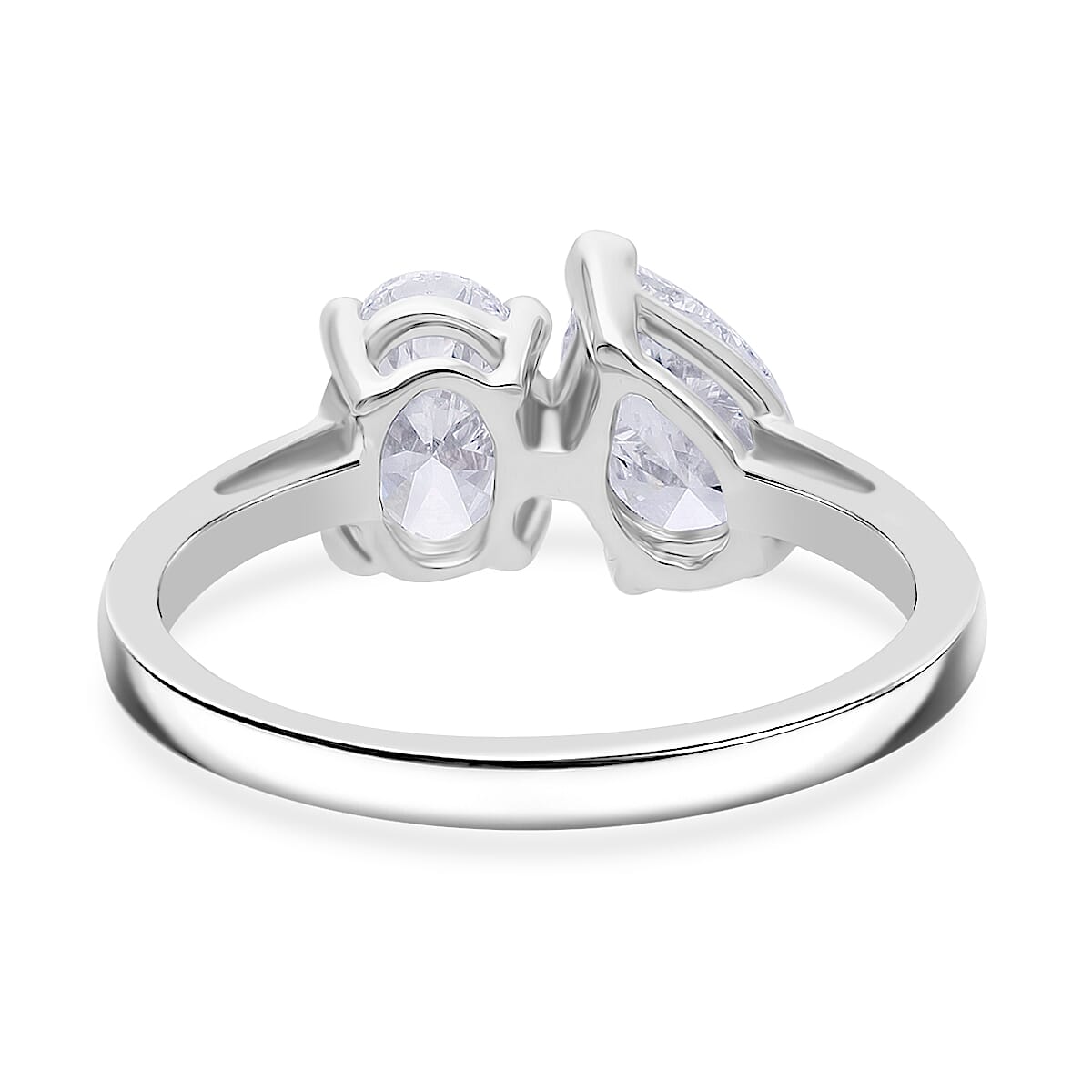 THE TOI ET MOI Luxuriant 950 Platinum IGI Certified (VS-E/F) Lab Grown Diamond Ring