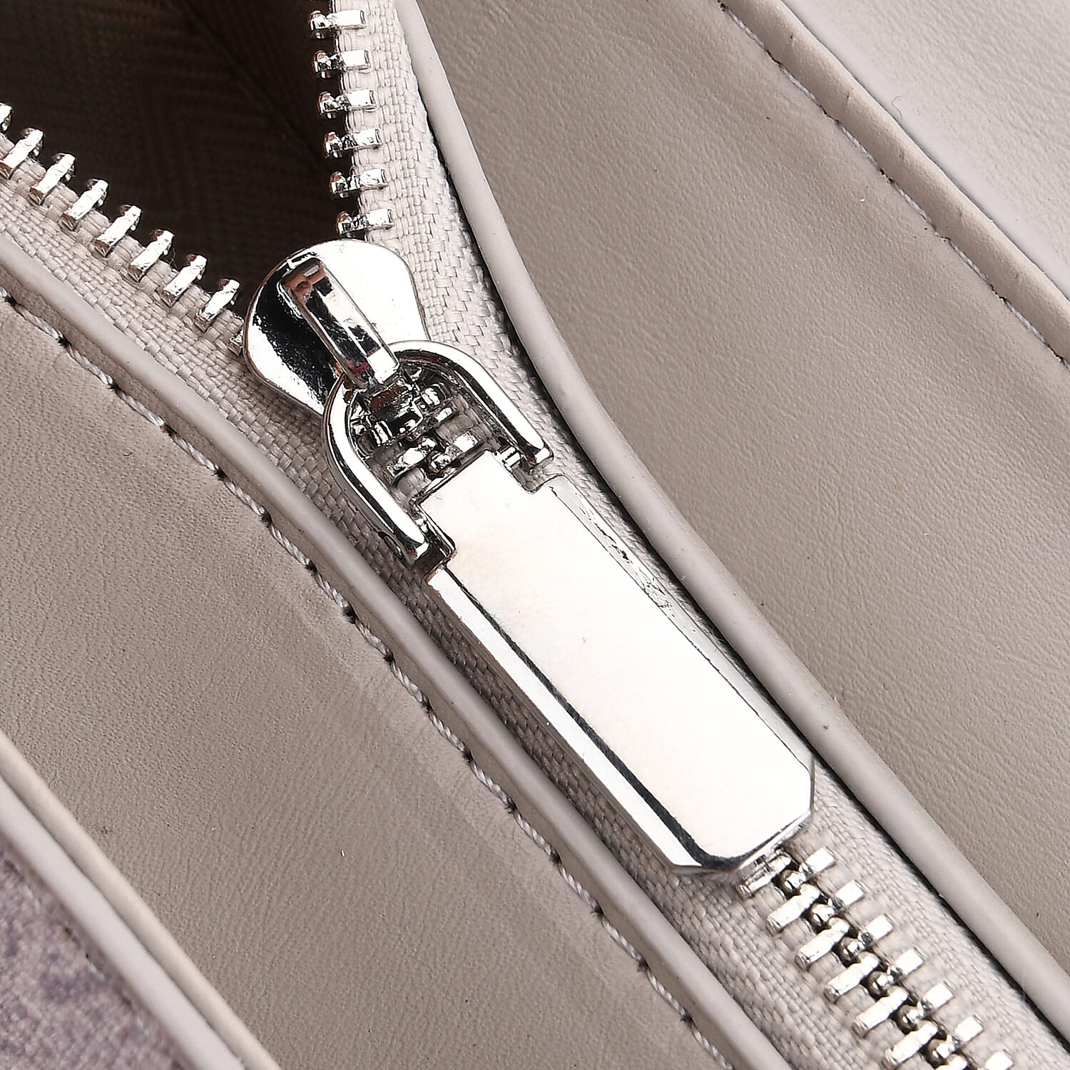 Ocean Pattern Crossbody Bag with Detachable Shoulder Strap - Grey