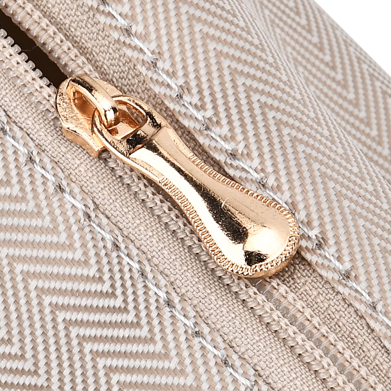 Trendy Graffiti Tote Bag with Mini Pouch - Yellow - Brown